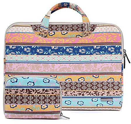 Laptop Bag 13.3 inch 15.6'' Ultra Thin Laptop Handbag Sleeve Case laptopbag for MacBook Pro/Air, Ultrabook, Netbook, iPad Pro (Multicolour-1,15.6'')