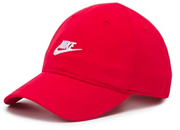 Nike NAN Futura Curve Brim cap 8A2902-U10 Rosso, 4-7 (bambini)