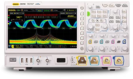 RIGOL MSO7024 Mixed-Signal-Oszilloskop, 200MHz, 10GSa/s, 500Mpts, 4 analoge Kanäle, 16 digitale Kanäle, Standard-Logiksonde, kostenlose Protokolldekodierungsfunktion aktiviert