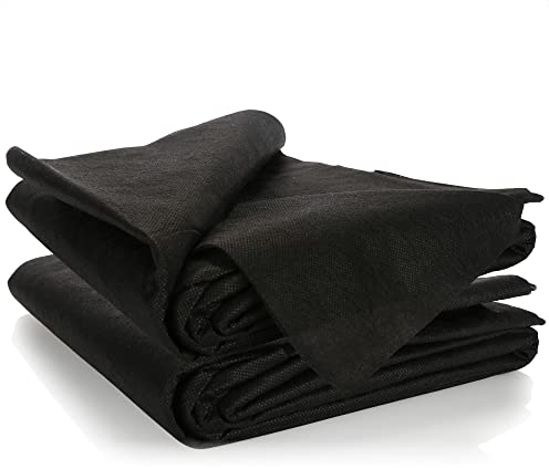 com-four® 2X Widerstandsfähiges Unkrautvlies - Premium Abdeckvlies für Garten und BAU - Effektiver Schutz gegen Unkraut - ca. 30g/m² (2 Stück Anti-Unkrautvlies - 1.5x5m)