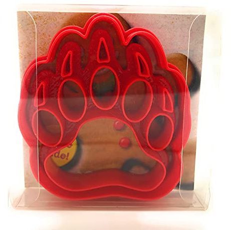 Bear Claw Cookie Cutter Set of 2, Biscuit, Pastry, Fondant Clay Cutter