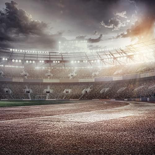 Muralo Fotomural autoiluminante, 300 x 210 cm, diseño de estadio juvenil en 3D, moderno, para dormitorio y adolescente, 300 x 210 cm