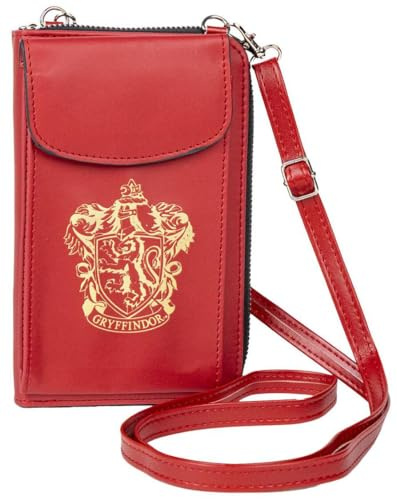 Harry Potter Gryffindor Unisex Umhängetasche rot Polyvinylchlorid Fan-Merch, Filme, Gryffindor