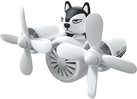 cypreason Voiture Cartoon Bear Pilot Désodorisant Ferrinisseur d'air Automobile Ventilateur Diffuseur Parfum Voiture Ventilateur Accessoires Voiture D'ornement