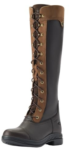 ARIAT 2023 Damen Coniston Max Wasserdicht Isoliert Stiefel 10047005 - Ebony Brown Footwear UK Size - UK 6.5