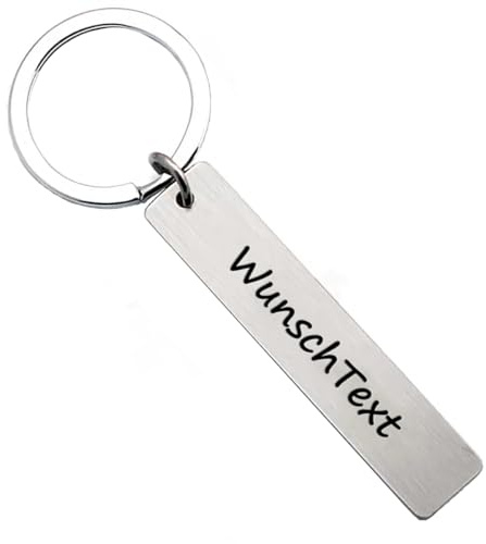 Porte-clés gravés personnalisés, porte-clés de voiture avec numéro de téléphone, cadeaux pour couples, hommes et femmes, Noël