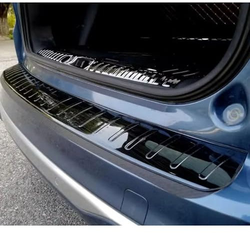 UPIKIT kompatibel mit Auto Edelstahl Ladekantenschutz Stoßstangenschutz Heckstossstange für Ford Escape/Kuga 2020 2021 2022 2023 2024,B