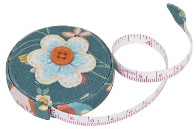 Hobby Gift Cinta métrica – Cinta métrica retráctil cubierta de tela – 150 cm/60 pulgadas – Aviario