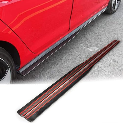 THOMIX Auto Seitenschweller für VW Golf 7 MK7 GTI Hatchback 2014-2017, Seitenschweller Splitter Lip Winglet Diffusor, Auto Seitenrock, Trittbretter Seitenschweller, Auto Zubehör