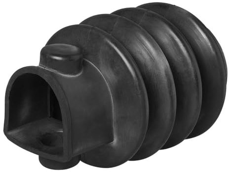 Multibros Soufflet pour remorque de voiture dispositif de freinage par inertie | Joint d'étanchéité en caoutchouc de protection pour rail coulissant | 60x(50x40) L=145 | Compatible avec les modèles