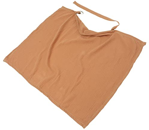 COOPHYA Stilltuch Aus Baumwolle Bequeme Stillabdeckung Multifunktional Als Stilldecke Kinderwagenabdeckung Und Mehr Für Mütter Unterwegs Camel Farbe
