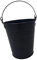 VICASKY Cubo de para Barbacoa, Resistente, con Grandes Asas para Separar fácilmente la Grasa y el, Duradero y práctico para Cualquier sesión de Barbacoa