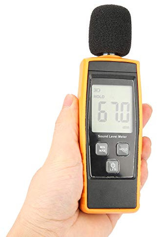 Digital Sound Level Meter Portable Decibel Meter Handheld Digital Noise Meter LCD Display DB Meter Noise Measurement Tester, Decibel Sound mer, Decibel Sound mer