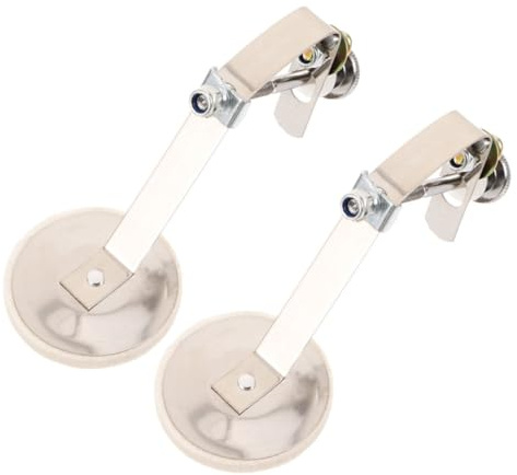 EXQUIMEUBLE 2 Stück Snare Drum Dämpfer Metallköpfe Trommel Dämpfungspads Lautstärkeregler Zubehör Für Snare Und Jazz Drums