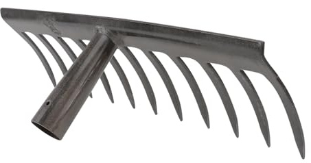 iplusmile Râteau De Jardin Ameublissant Sol Râteau Agricole Robuste Outil Jardinage Tête Seule