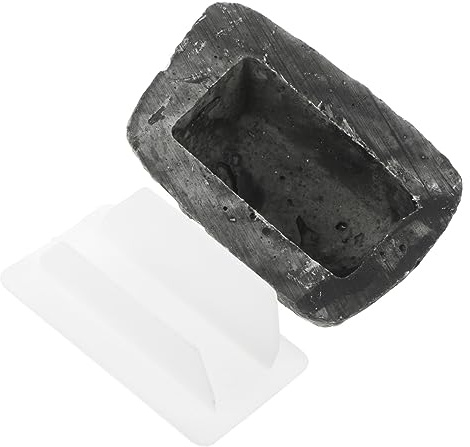 HAMPPLIES Pietra Chiave Nascosta in Materiale Scatola Portachiavi Da Giardino in Pietra Simulata Nascondi Chiavi Di Riserva Per Esterni Contenitore Per Riporre Le Chiavi Discreta Per Prato e