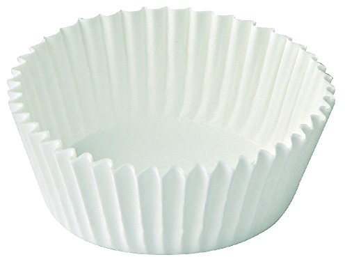Dr. Oetker Papier-Backförmchen Ø 5 cm, weiße Muffinförmchen aus Papier, Förmchen für Cupcakes, Muffins und Pudding - hitzebeständig bis 220 °C (Menge: 150 Stück)