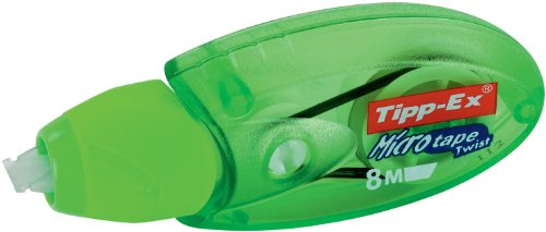 BIC Korrekturband tipp-ex ® Microtape Twist, 8 m x 5 mm, Farbe: grün