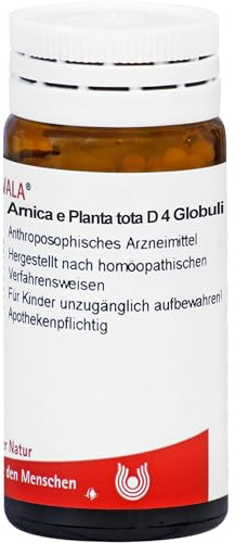 Arnica e planta tota D4 Wala Globuli, 20 g Globuli