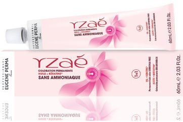 Eugene Perma Yzae Tinte en Crema Permanente sin amoníaco 60ml - 01 Black/Schwarz