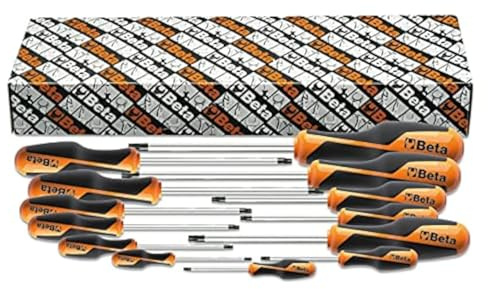 Beta 1267TX/S13 - Serie di 13 chiavi maschio con impugnatura per viti con impronta Torx (art. 1267TX)