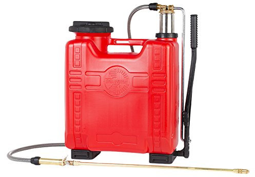 Dal Degan Venere Pompa a Spalla, Pompante Acciaio Inox, 12 l, Rosso