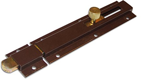 Max-Power FM52282 Catenaccio Verticale Profilato 300 X 40 mm, Verniciato Bronzo
