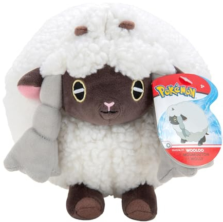 Pokémon PKW0055-20cm Plüsch - Wolly, offizielles Plüsch