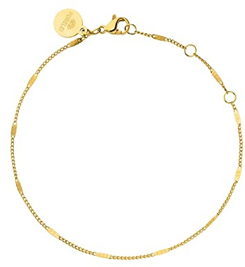 Purelei Surprise Armband (Gold, Silber, Rosegold), Wasserfestes Damen Armband, Elegantes und schlichtes Armband aus Edelstahl, Geschenk für Frauen, 17-20,5 cm Länge verstellbar