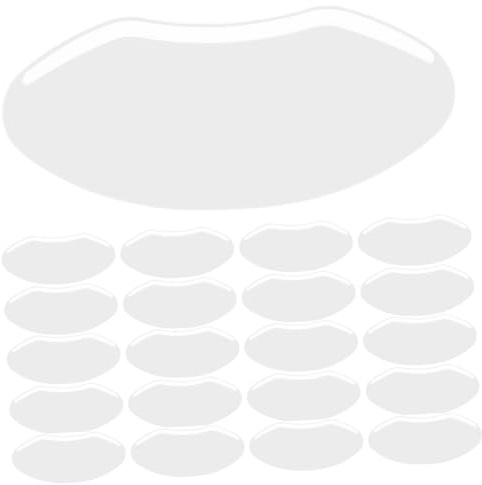 minkissy Friseurbedarf 30st Transparente Haarfriseurmasken Microblading-duschvisier Gesichtsbedeckung Für Friseursalons Duschabschirmungen Für Augenbrauen Schild Kind Pvc Lieferungen Schutz