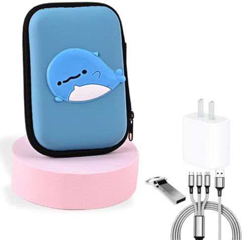 OQKAHIV 1 Pcs Kabeltasche, Festplatten Tasche, Elektronische Tasche, Festplatten Tasche，Elektronik Tasche Organizer, Universal Reisekabel Tasche, Tragbare Kabelorganizer für Handyladekabel, Powerbank