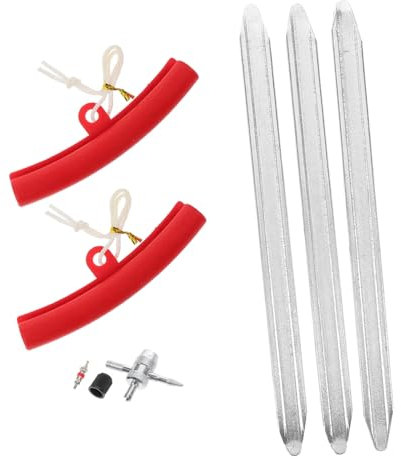 Gatuida 1 Satz 3st Brecheisen Zur Reifenreparatur Reparaturset Für Motorradreifen Reifen Löffel Hebel Reparaturset Für Fahrradreifen Manuelle Reifenmontiermaschine Rostfreier Stahl