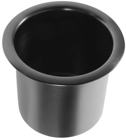 Cabilock Portavasos para Sofá Inserto De Taza De Sofá Portavasos Universal Inserto del o De De Sillón Reclinable Maneja Black Acero Inoxidable