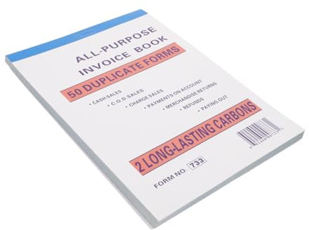 NUOBESTY Kompaktes Bestellbuch Für Kleine Unternehmen Effiziente Auftragsverfolgung Und Abrechnung Vielseitig Einsetzbar in Und Handel Zuverlässige Dokumentation Für