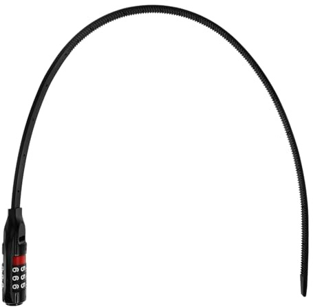 Toddmomy Combinaison De Sécurité Vélo Chaîne Robuste Avec Attache-câble Cadenas Pour Vélo Et Poussette Protection Contre Le Cambriolage