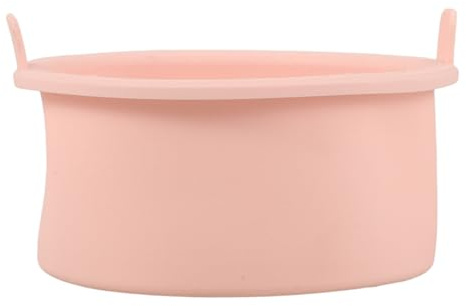 Anneome Heat Resistant Silicone Wax Melting Bowl for Wax Heater Pot Accessory Non Stick in Pink Easy to Clean and Durable for Candle Making