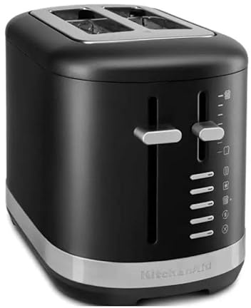 Kitchenaid 5KMT2109EBM manueller 2-Scheiben Toaster KITCHENAID Matt Schwarz