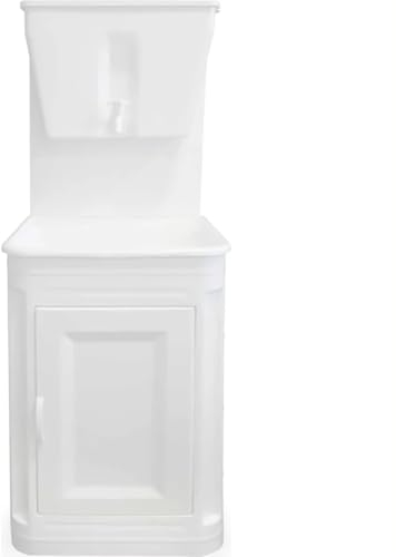 Varile Handwaschstation aus Kunststoff mit Unterbau, Waschbecken und Wasserspender (17L)