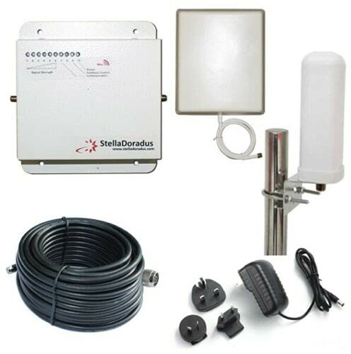 STELLADORADUS Amplificador repetidor 4G Stella Home L repetidor de señal para casa 800 MHz Omni externo