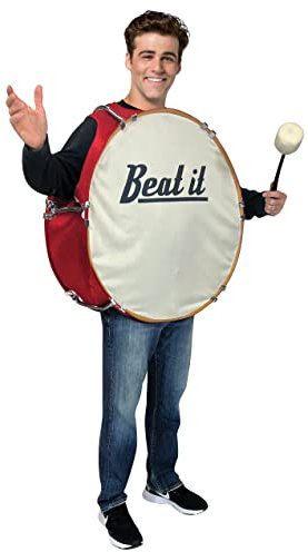 Bassdrum Kostüm für Erwachsene Standard