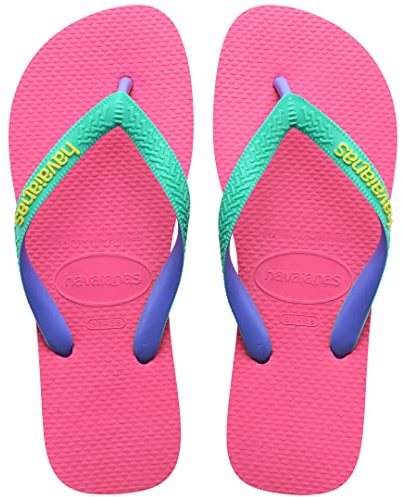 Havaianas Top Mix Ciber - Infradito rosa 10/11 UK Bambino, Rosa Ciber
