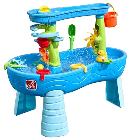Step2 Double Showers Splashs Table Sable Et Eau | Deux Niveaux pour Plusieurs Enfants | pour Le Jardin