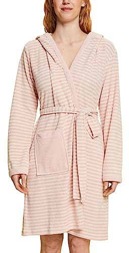 Esprit Badrockar dam huva randig hoodie ros – 0009 XS