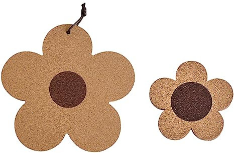 SWYSGS 2 posavasos de bebidas en forma de flor, Mesa de café, Mesa de madera, juego de posavasos protectores de Mesa