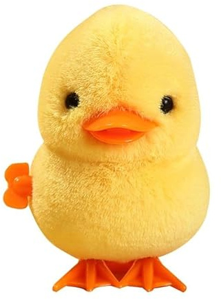 YIZITU Aufzieielzeug Plüschtier Uhrwerk Spielzeug niedliches laufendes Huhn Ente Partygeschenk tolles Geschenk für Jungen Mädchen Kinder Kleinkinder