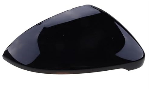 Tür Spiegelkappen Für VW Für Golf 7 MK7 MK7.5 Für GTI R Für GTE Für GTD 2013-2020 Glänzend Schwarz Rückspiegel Abdeckung Seite Spiegel Kappen Auto Zubehör Auto Rückspiegelkappen(Recht)