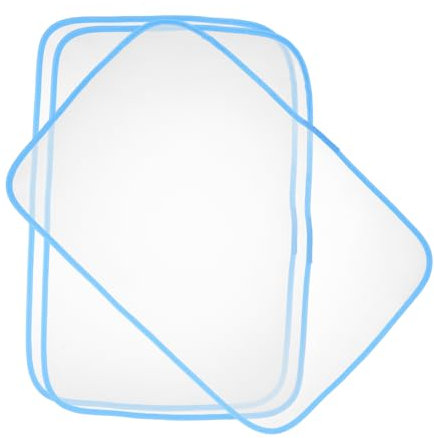 EXQUIMEUBLE 3pezzi Panni Da Stiro Isolanti Rete Protezione Per Capi Delicati Per Stiratura Con Ferro Vapore e Panni Da Stirare