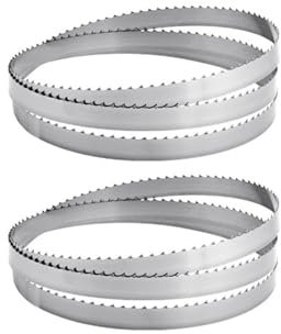 VDLLQYN, Lama for sega a nastro portatile da 2 pezzi 1400x16mmx4T/55x0.6x4T Lame di ricambio for sega a nastro portatile for lavorazione del legno, taglio di carne e alimenti ，Lame per seghe a nastr