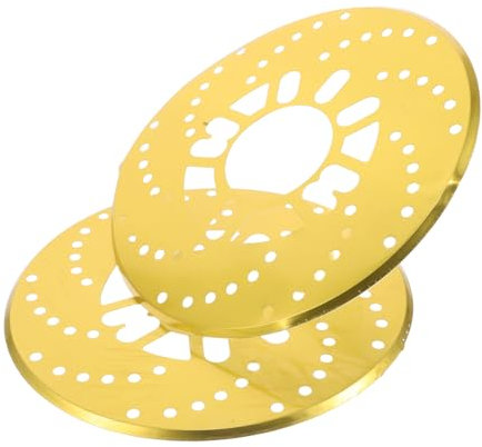Garneck 2pezzi Copertura Disco Freno in Lega Alluminio Per Auto Copertura Decorativa Per Freno Modificata