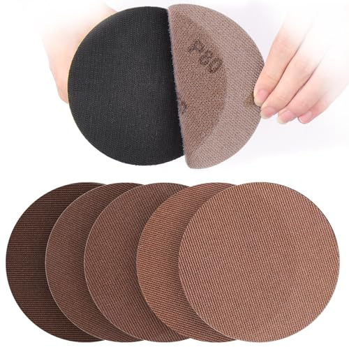 UMXIUO Schleifgitter 150mm Klett 80-320 Körnung 25 Stück Netz Schleifpapier | Schleifnetz für 150mm Exzenterschleifer Effiziente Staubentfernung